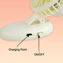 Mini USB Handheld Fan, Portable Rechargeable Mini Fan for Home, Office, Travel and Outdoor Use (1 Pc)