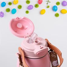 Stainless Steel Kitten / Bottle Vacuum Insulated Cup With Handle & Strap (700 ML)