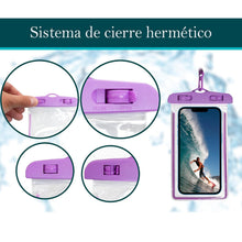 Mobile Waterproof Sealed Transparent Plastic Bag / Pouch Cover for All Mobile Phones