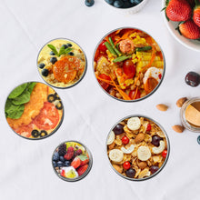 Leak-proof stainless steel food storage container