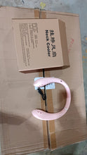 Portable USB Rechargeable Neck Fan – Wearable, 3 Speeds, Headphone Design