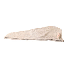 Cute Animal Ear Hooded Hair Drying Towel Wrap (1 Pc)